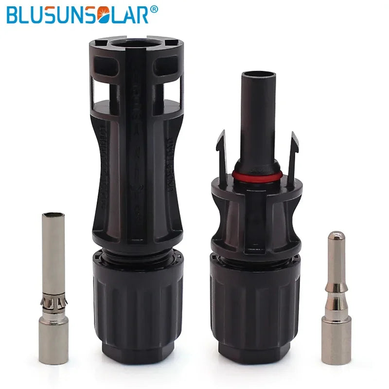 BLUSUNSOLAR SY-CP4A PV 1500V 30A Solar Connector 10mm 16mm 8AWG 6AWG Solid Terminals PV Cable UV Resistant CE