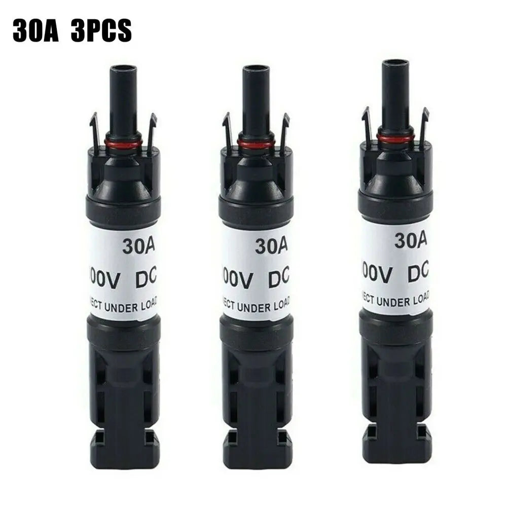 3pcs 10A 15A 20A 30A Photovoltaic Diode Connector Solar Panel Cable Connector PV Compatible With MC4 For Solar PV System PRIME RJ SOLAR PH