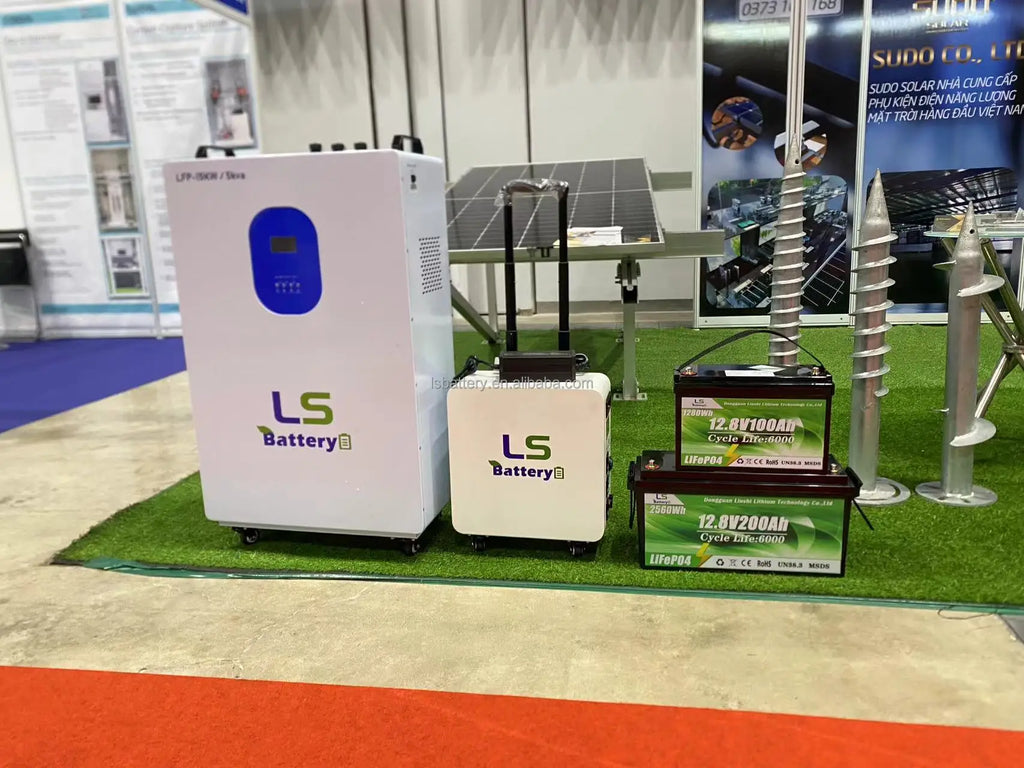 LS BATTERY 25.6V125AH 3kW Portable Power Station LiFePO4 Lithium 2kVA Inverter Outdoor Camping Solar Generator Off-Grid CE RoHS UN38.3 MSDS 5-Year Warranty
