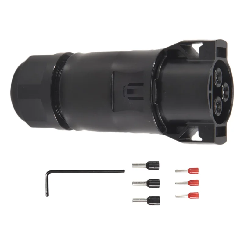 Solar PV Connector Plug Waterproof IP68 4000V 40A For Solar PV System Panel Parallel Protection Kit LY01-Female-AT64 PRIME RJ SOLAR PH