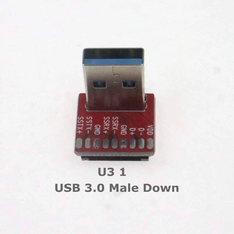 CABLECC Raspberry Pi FFC USB 3.0 Male Female Extension Flat Ribbon Cable FPV Slim Flat Soft Flexible FPC Charge CE