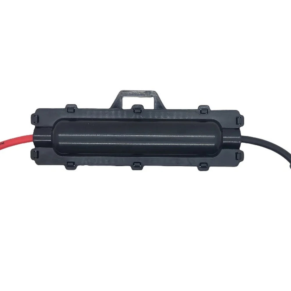 PV System Solar Panel Cable Connector Protection Box PPO Material Black High Durability 100C Thermal Stability