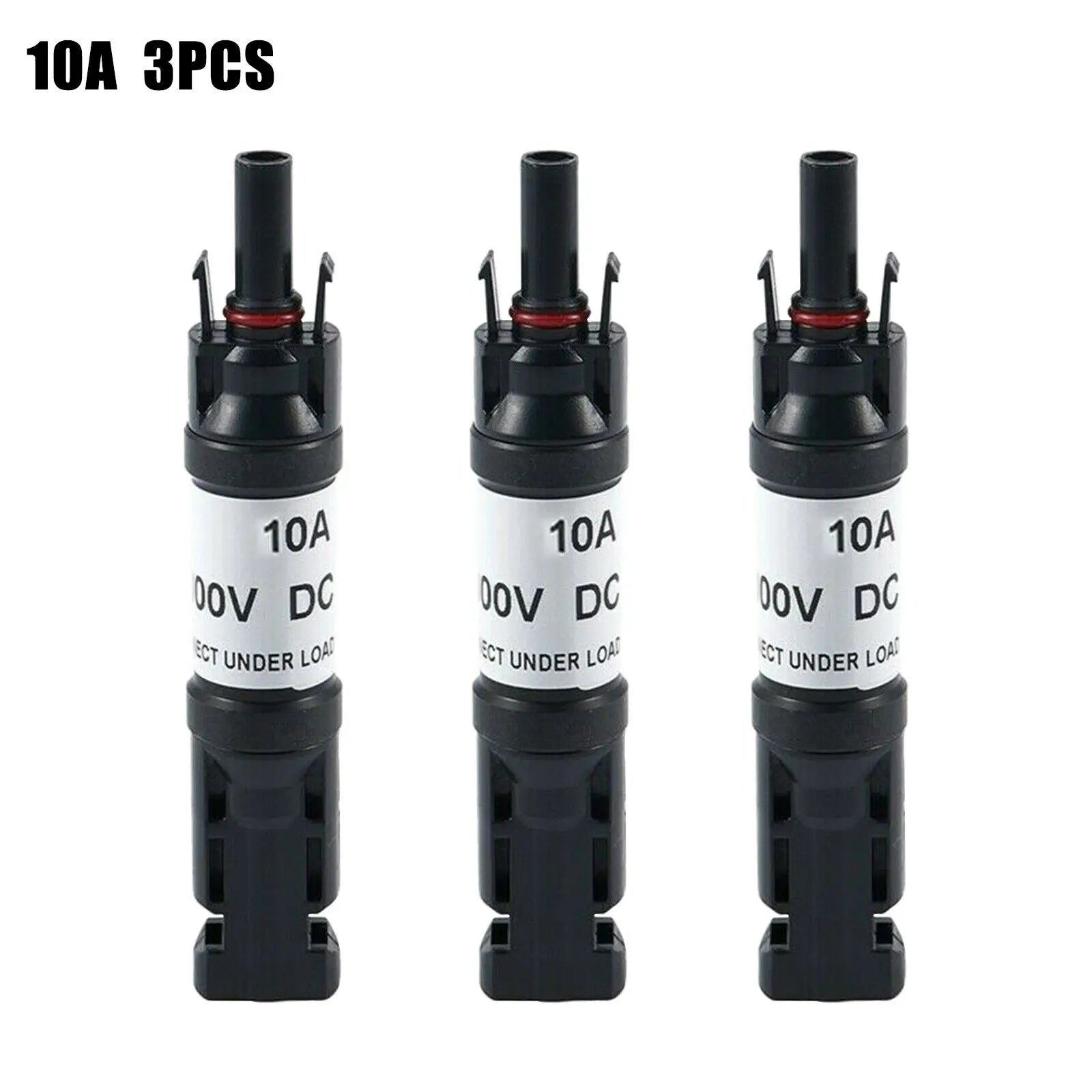 3pcs 10A 15A 20A 30A Photovoltaic Diode Connector Solar Panel Cable Connector PV Compatible With MC4 For Solar PV System PRIME RJ SOLAR PH