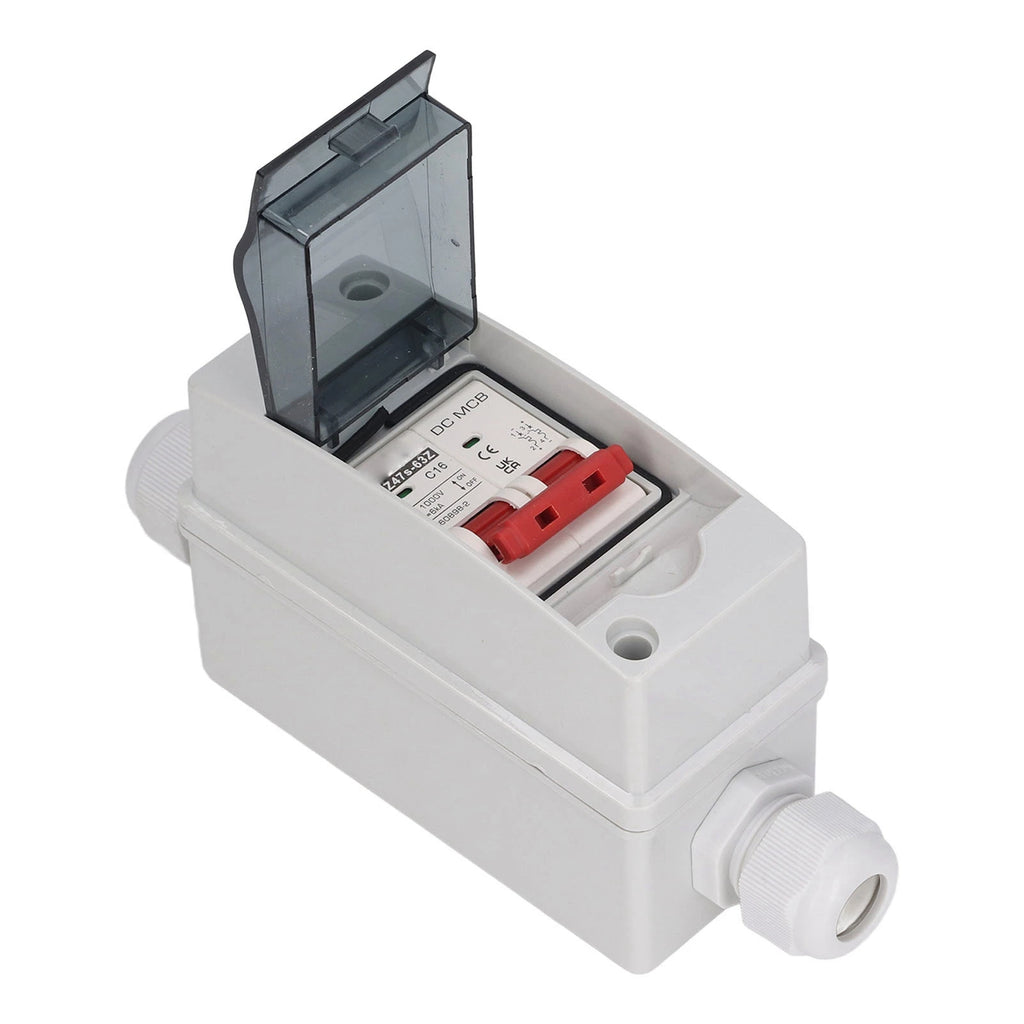 2P Circuit Breaker DC Circuit Breaker DC Circuit Breaker IP65 Waterproof DC Disconnect Switch for Solar PV System 2P 1000V
