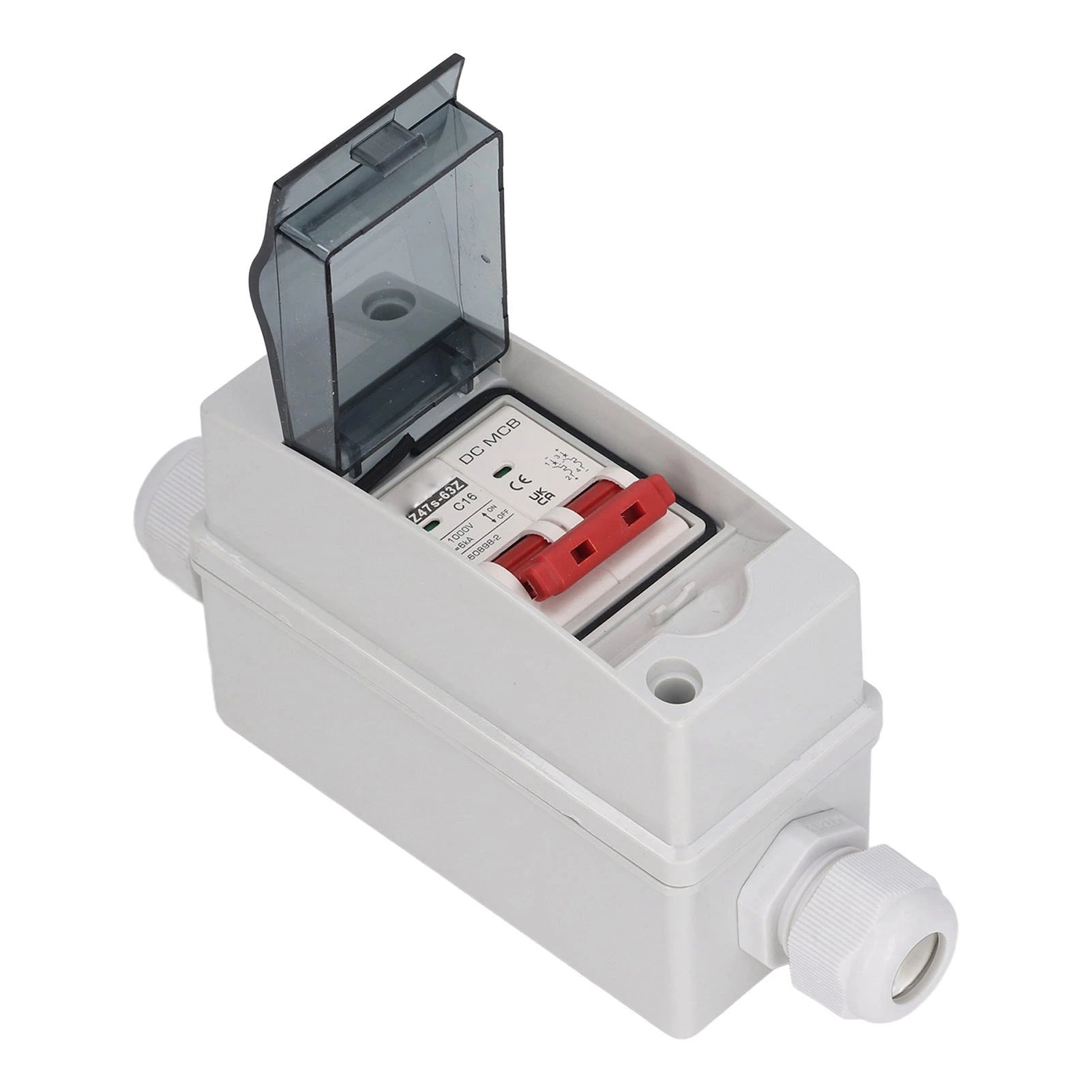 2P Circuit Breaker DC Circuit Breaker DC Circuit Breaker IP65 Waterproof DC Disconnect Switch for Solar PV System 2P 1000V