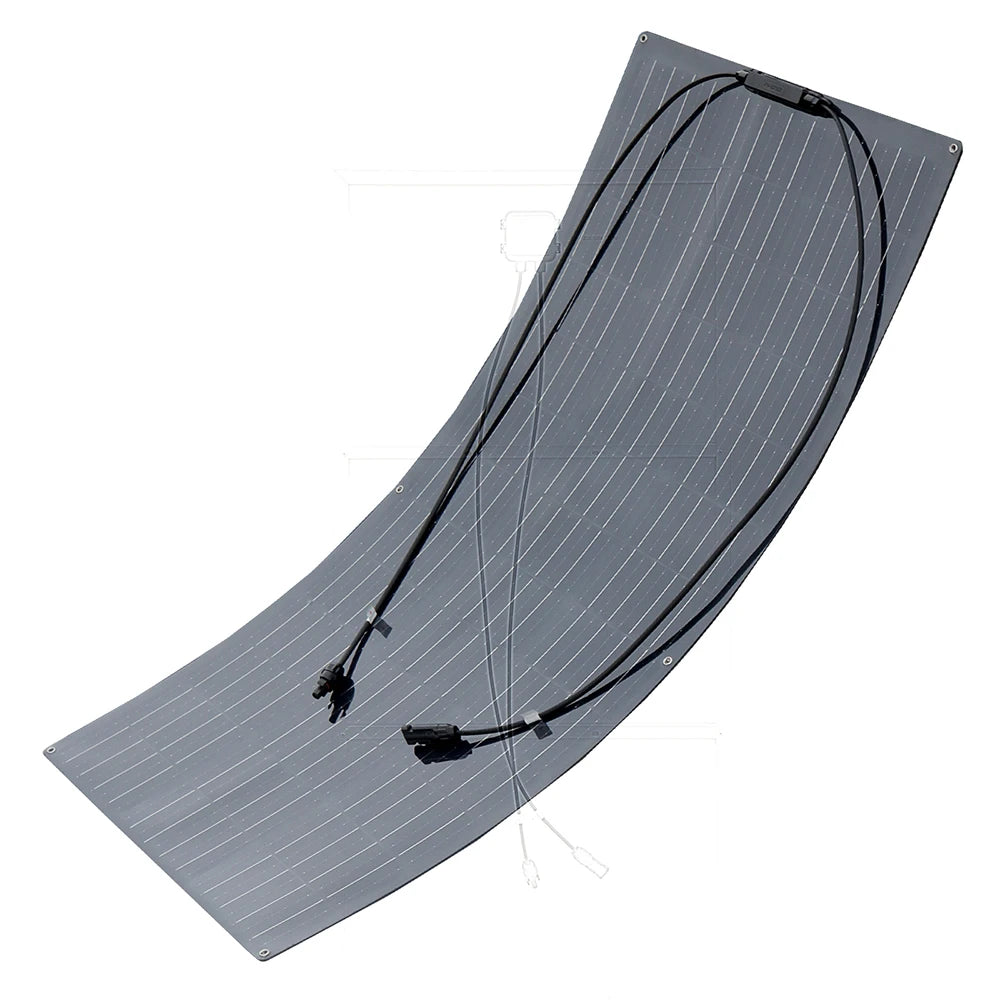 Semi- Flexible Solar Panel 150W 21.6V balcony photovoltaic PV 150 WATT CELL for home boat camper 12v /24V battery charger PRIME RJ SOLAR PH