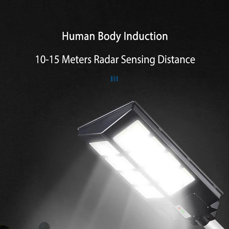 Solar Street Light 5000000LM Outdoor Solar Led Light Waterproof IP67 Solar Garden Lights for Plaza Garden Yard YX123TB