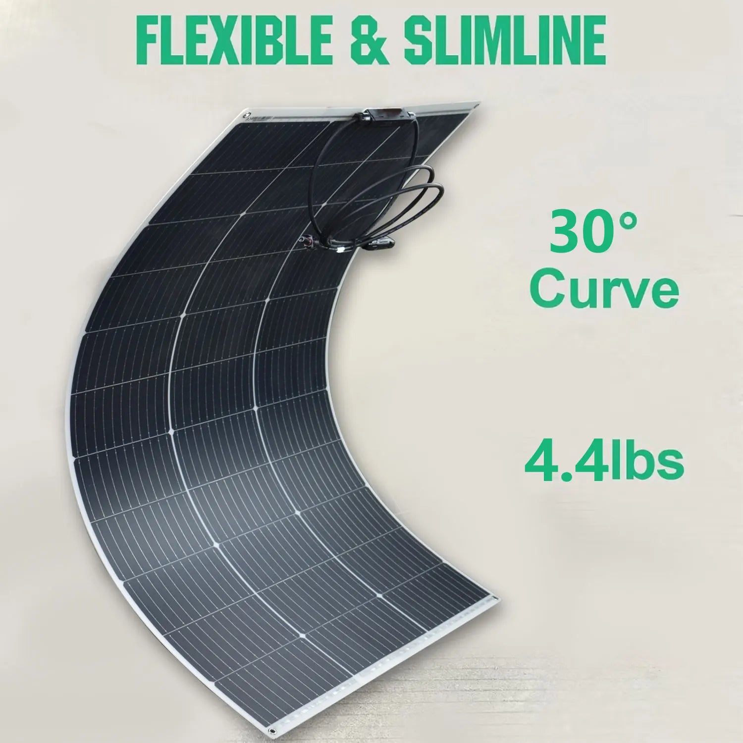 Solar Panel 125W 250W Flexible Panel Solar Monocrystalline Cell Power Station 12V Battery Charge For Camping Boat RV