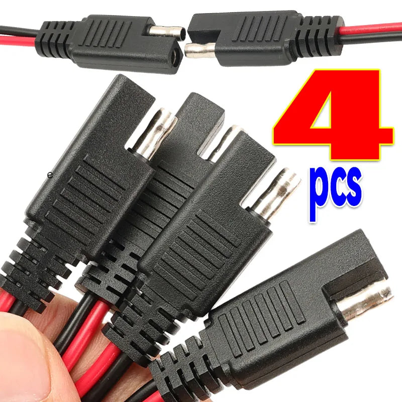Solar Panel Cable Wire SAE Connector SAE Quick Connector Disconnect Plug SAE Power Automotive Extension Cable Extension Cable PRIME RJ SOLAR PH