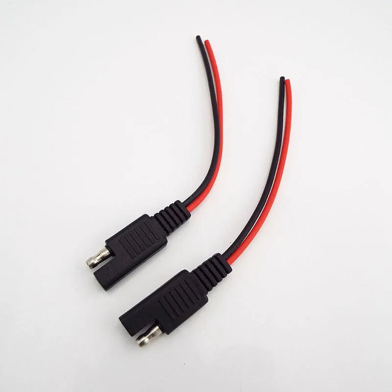 10CM SAE male female Solar Battery Cable 18AWG Power supply Plug Extension connector wire for DIY Automotive  Wire SAE Cable PRIME RJ SOLAR PH