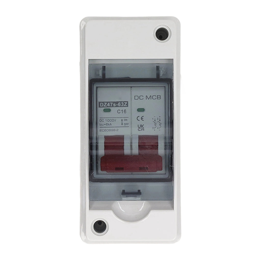 2P Circuit Breaker DC Circuit Breaker DC Circuit Breaker IP65 Waterproof DC Disconnect Switch for Solar PV System 2P 1000V