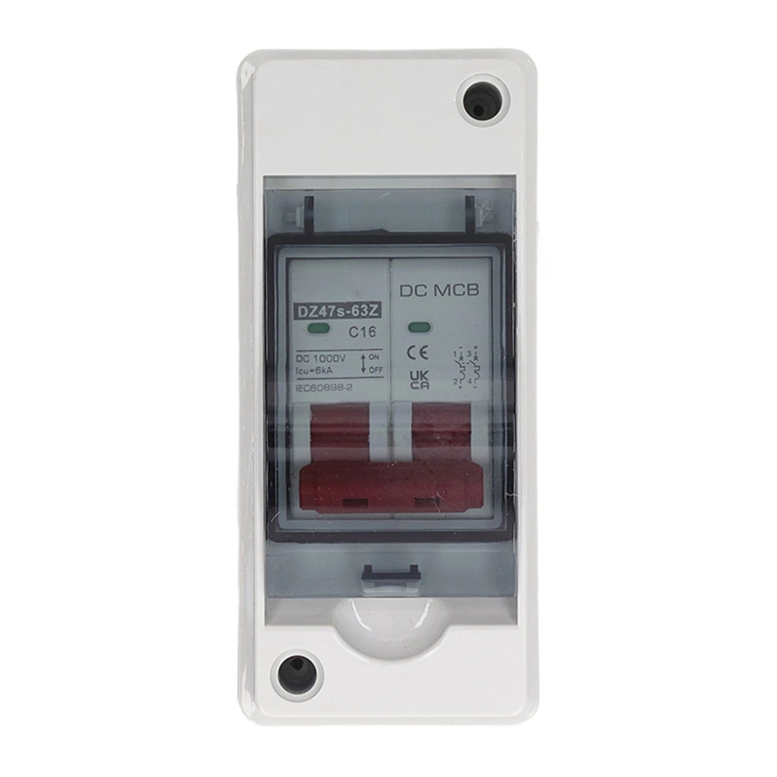 2P Circuit Breaker DC Circuit Breaker DC Circuit Breaker IP65 Waterproof DC Disconnect Switch for Solar PV System 2P 1000V