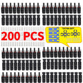 Free Shipping 400/200/100/10 Pcs Solar Connector PV Plug 1000V DC 30A  Connectors Kit for Photovoltaic PV/MC Cable 2.5/4/6mm² PRIME RJ SOLAR PH