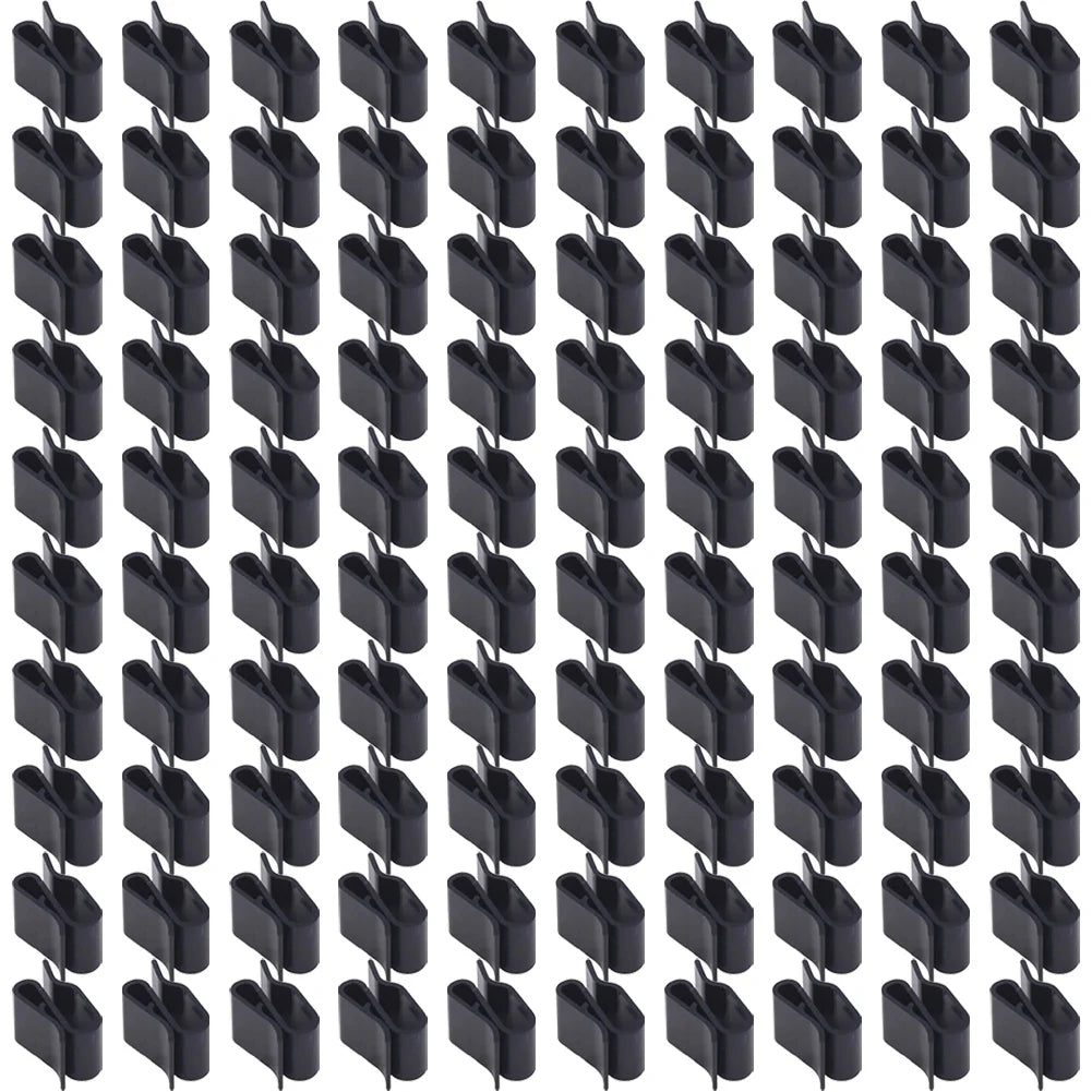 50PCS Solar Panel Cable Clip For Photovoltaic Cable Photovoltaic Wire PV Wire Holder Organizer Plastic Cable Clips PRIME RJ SOLAR PH