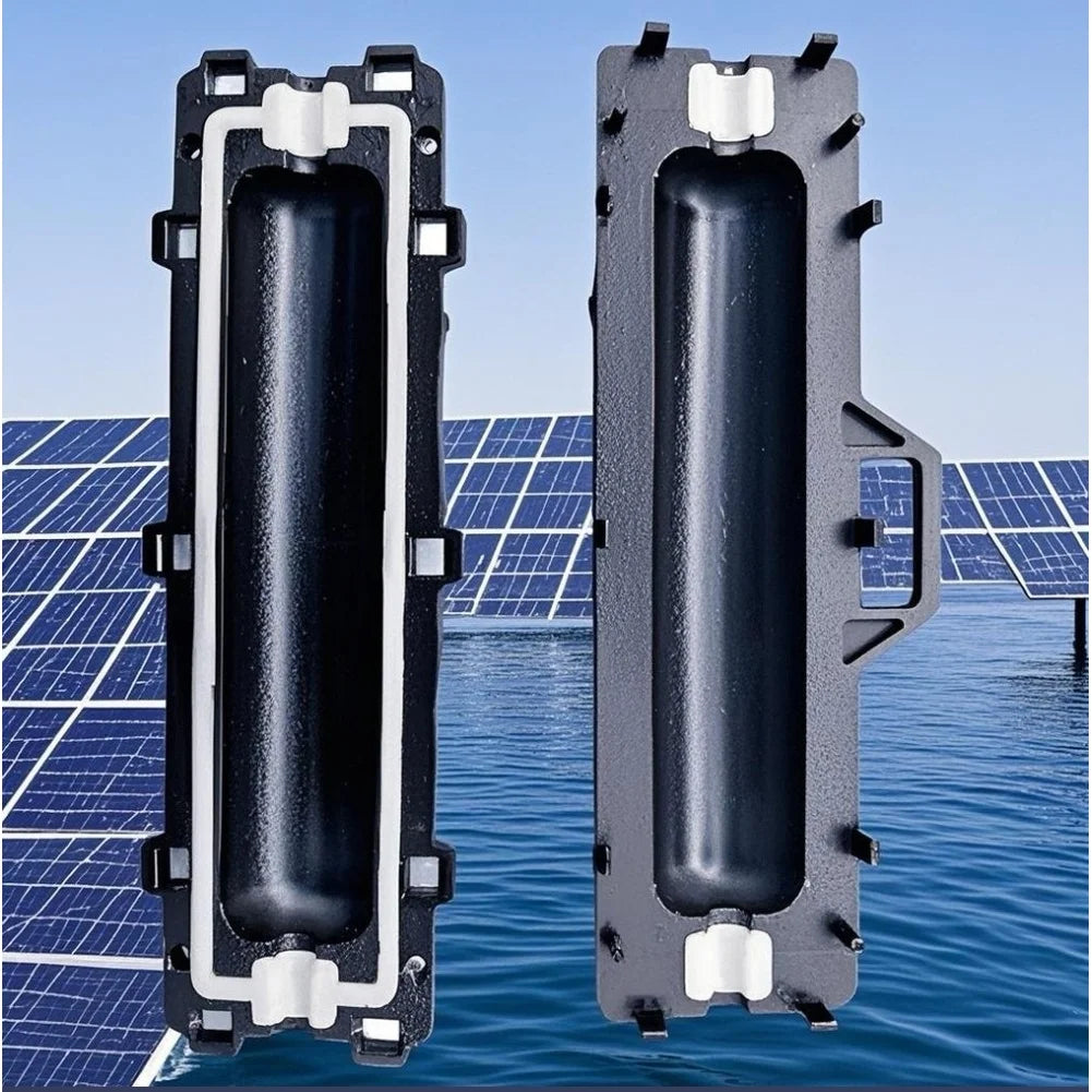 PV System Solar Panel Cable Connector Protection Box PPO Material Black High Durability 100C Thermal Stability