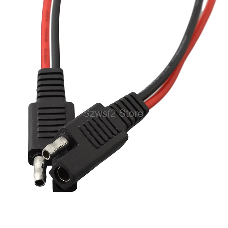 14AWG 18AWG SAE Power Connector Automotive Extension Cable 2 Pin DIY Connector Male Plug Copper Wire Solar Panel Cord Wire E2 PRIME RJ SOLAR PH
