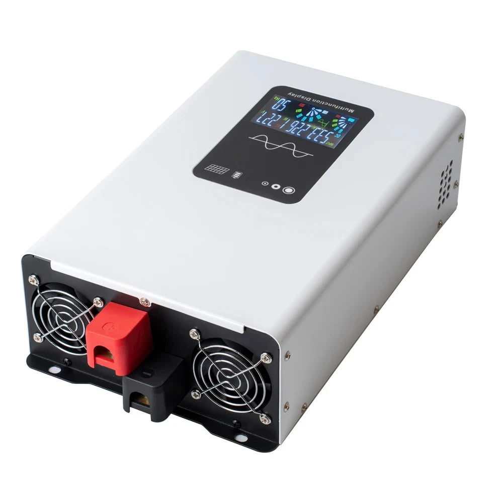 Pure Sine Wave Inverter 8000W 10000W 12000W DC 12V 24V 48V 60V 72V to AC 110V 220V Converter RV Vehicle Solar Inverter CE