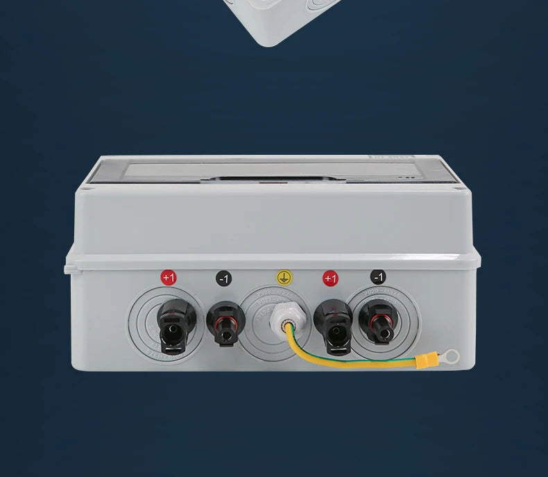 XIONGISOLAR High-quality 600V PV Combiner Box 1-In-1-Out DC with Fuse MCB SPD for Solar Panel Photovoltaic Protection Box