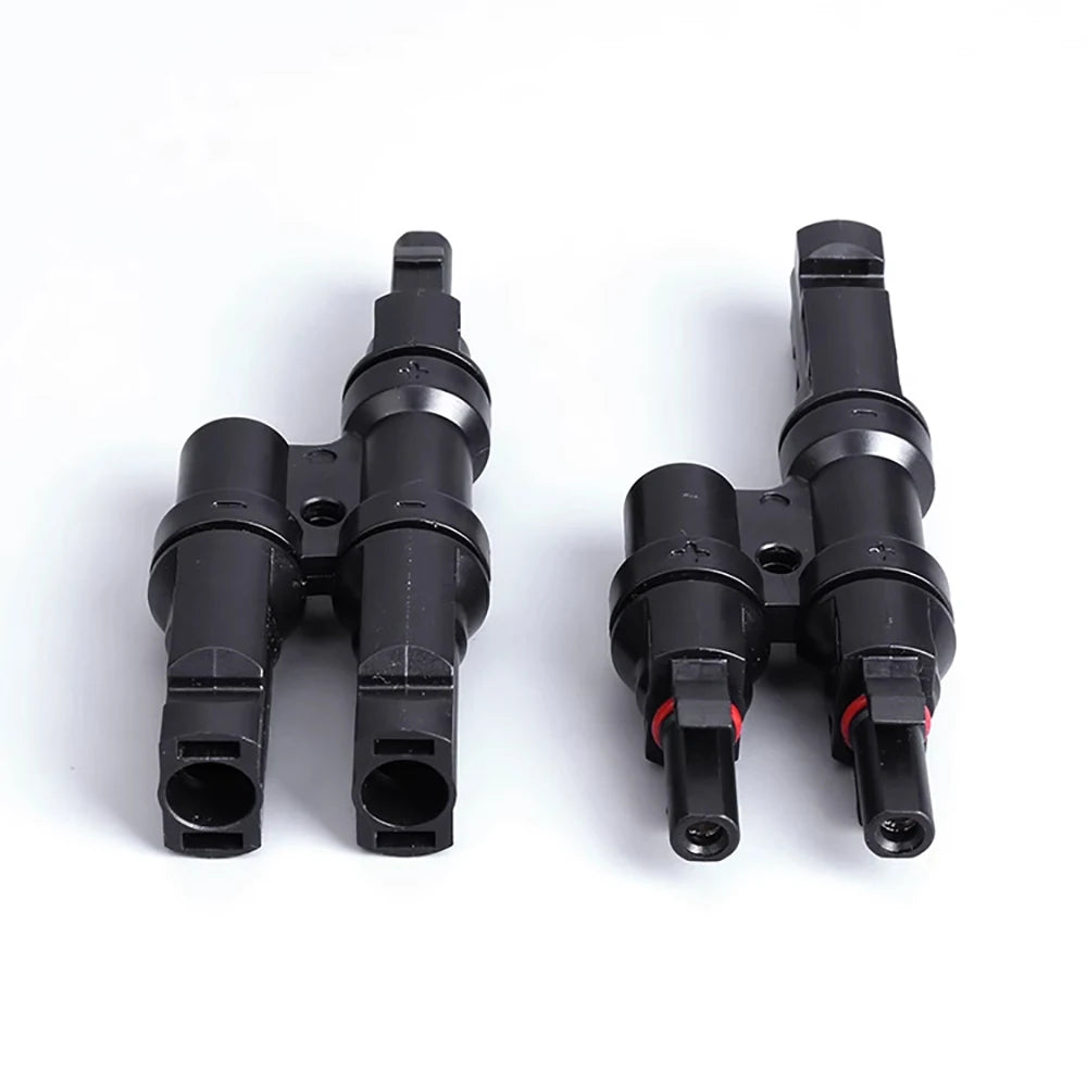 MC4 Solar Panel Cable Connector 30A 1000V MC3/4 Male Female with Solar Diode Fuse IP67 T Y Branch Solar Splitter